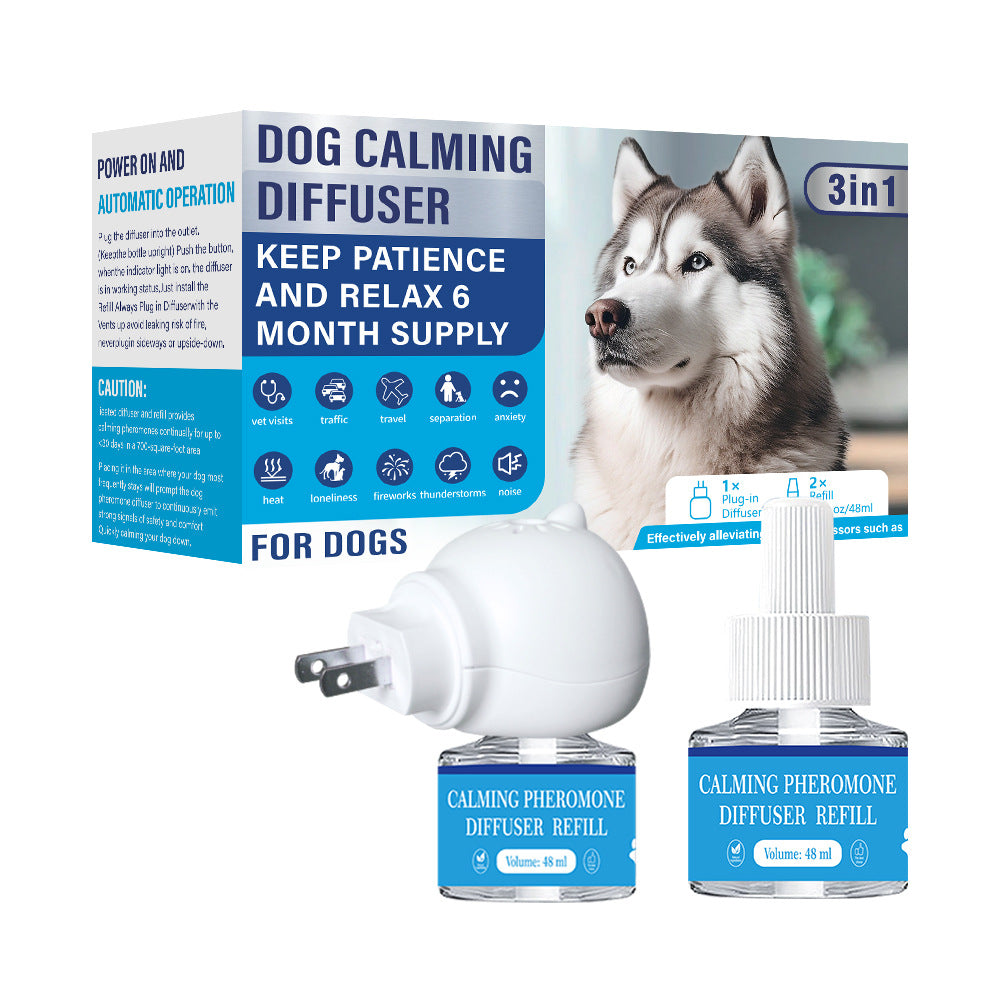 CozyPaws Pet Calming Pheromone Diffuser – Anxiety & Stress Relief for Cats & Dogs