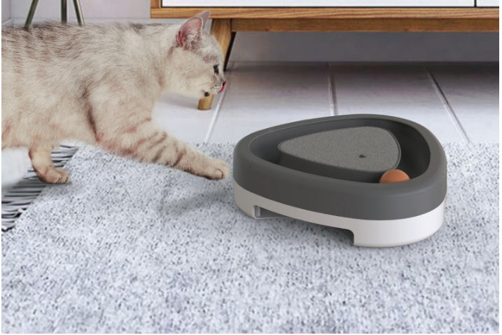 CozyPaws Interactive Cat Scratcher & Turntable Toy – 360° Spinning Fun - CozyPaws