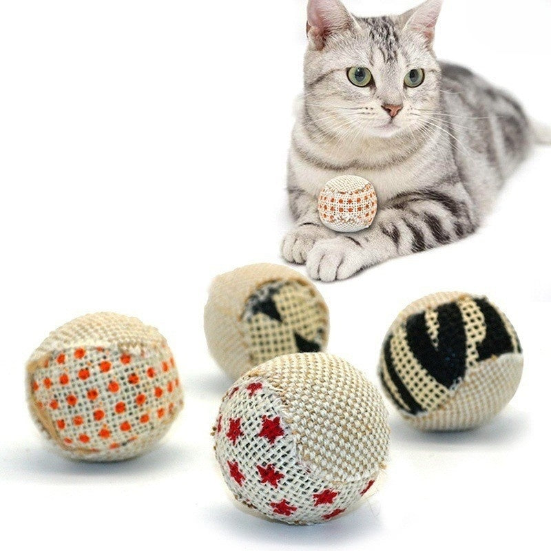 CozyPaws Cat Chewing Ball – Durable Dental Bite & Play Toy - CozyPaws