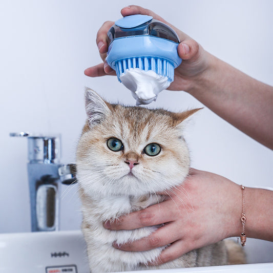 CozyPaws Self-Cleaning Pet Brush – One-Click Hair Removal for Dogs & Cats