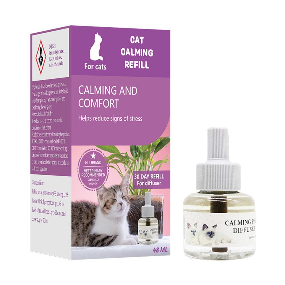 CozyPaws Pet Calming Pheromone Diffuser – Anxiety & Stress Relief for Cats & Dogs