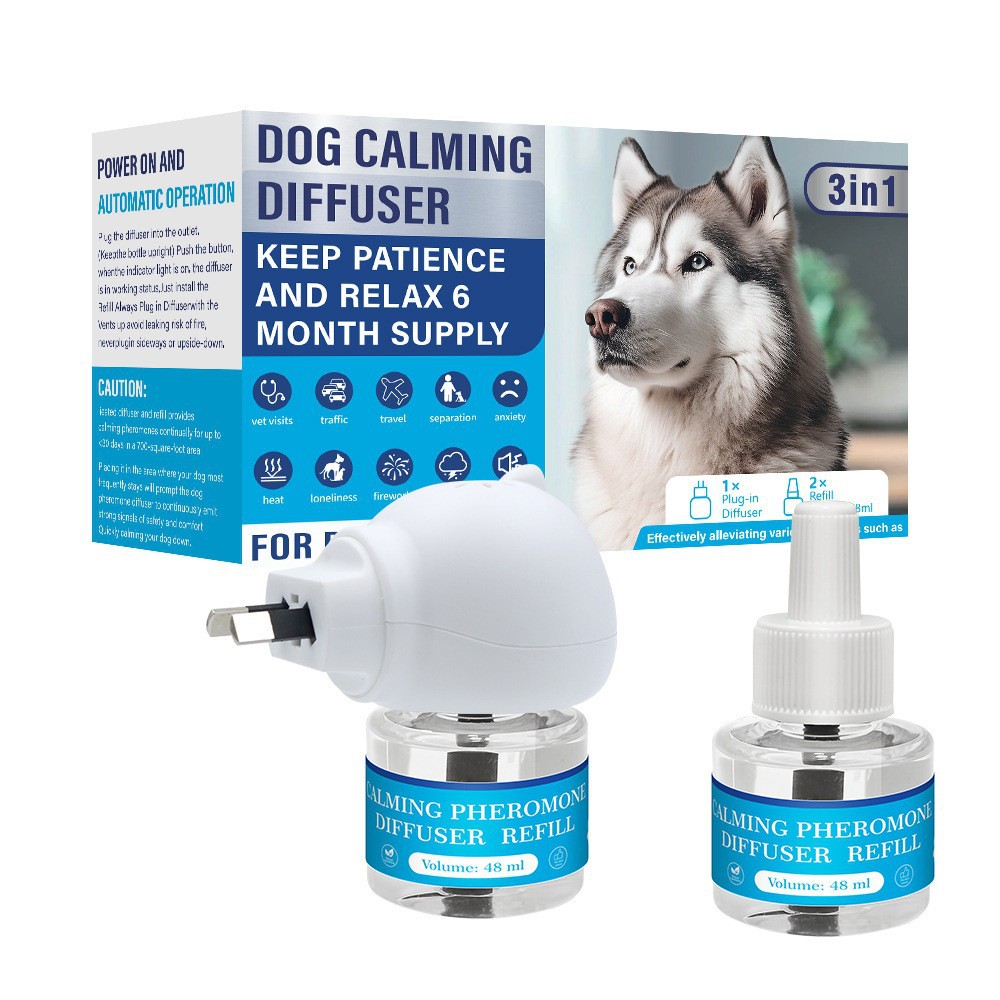 CozyPaws Pet Calming Pheromone Diffuser – Anxiety & Stress Relief for Cats & Dogs