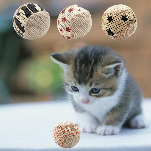 CozyPaws Cat Chewing Ball – Durable Dental Bite & Play Toy - CozyPaws