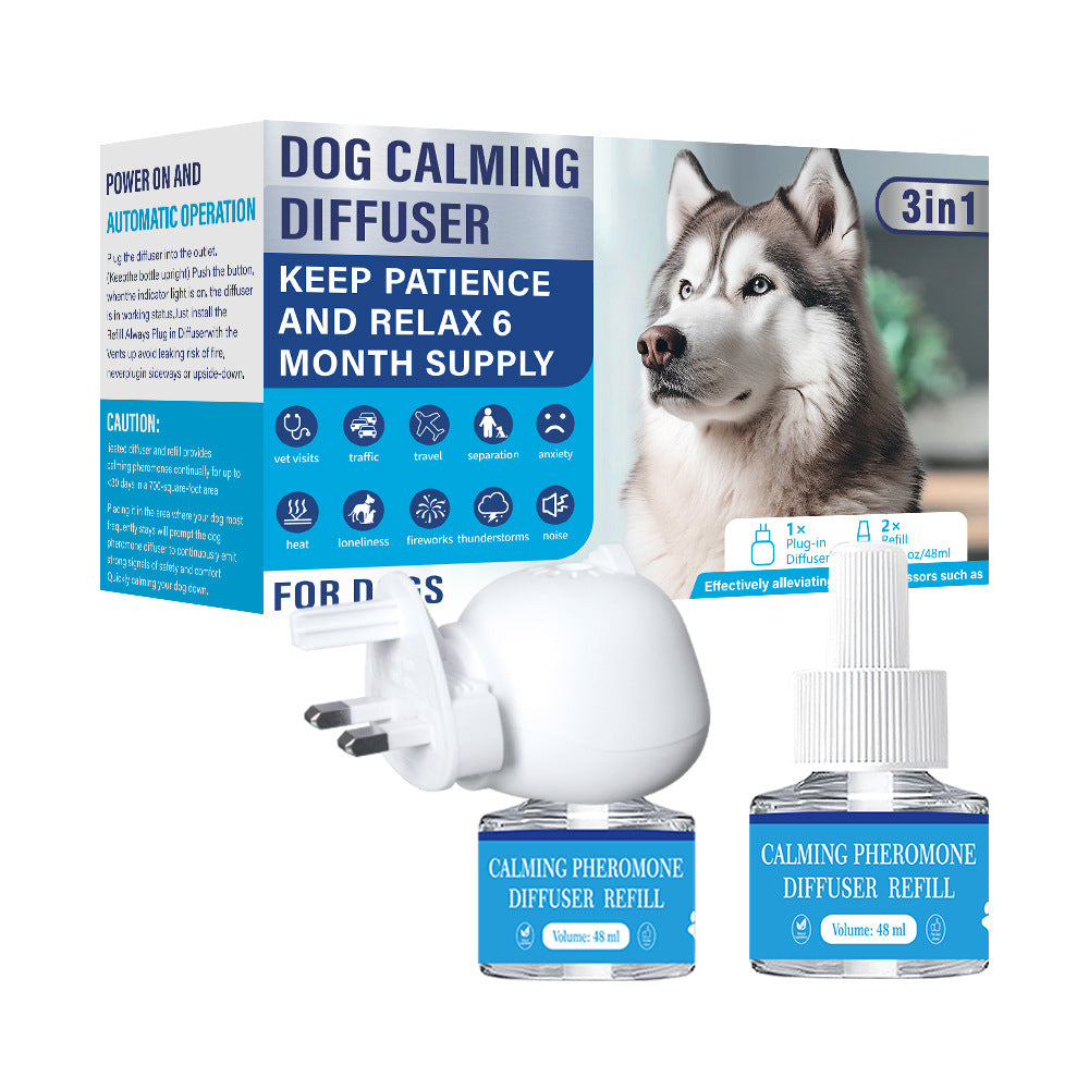 CozyPaws Pet Calming Pheromone Diffuser – Anxiety & Stress Relief for Cats & Dogs