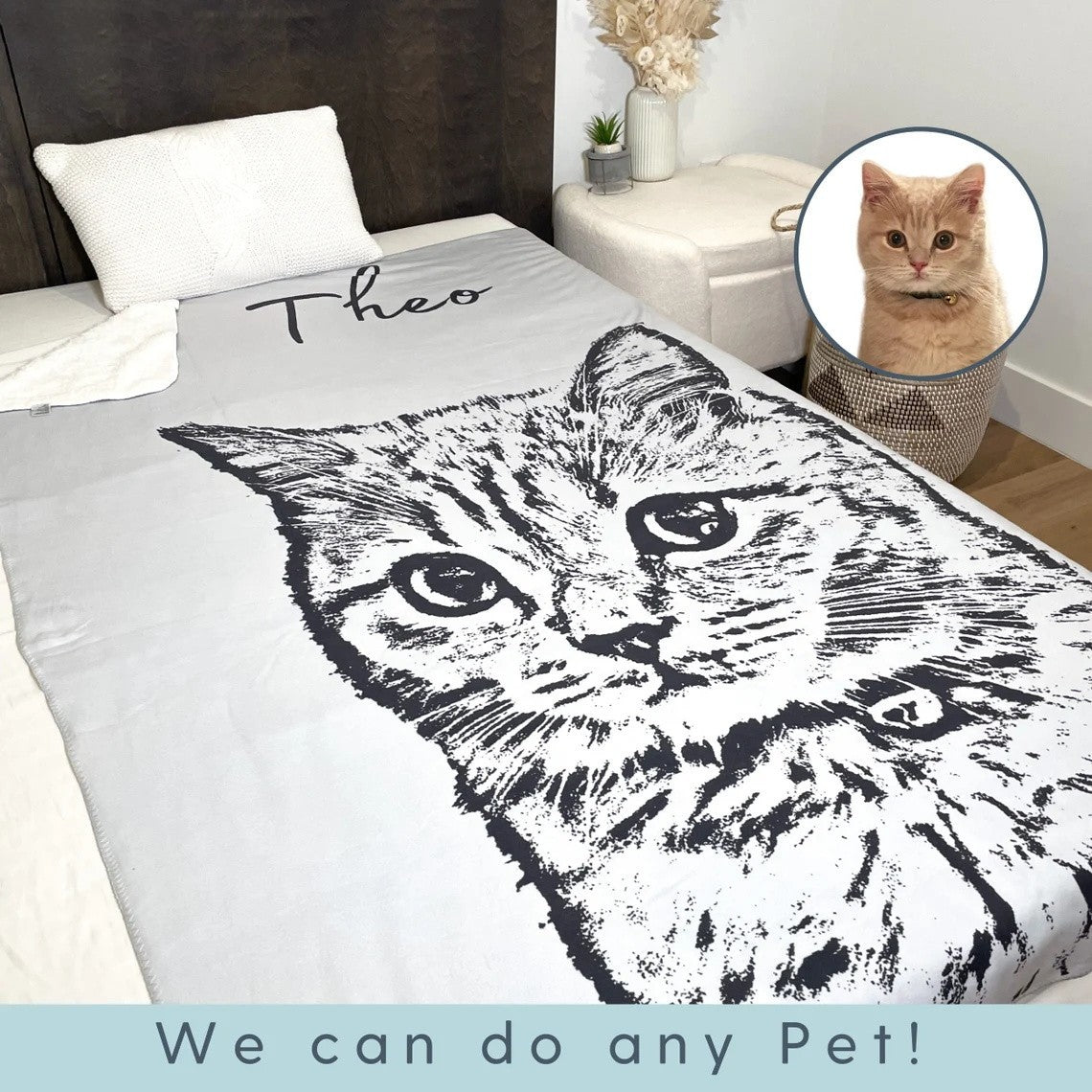 CozyPaws Soft Pet Blanket – Warm Fleece Blanket for Dogs & Cats - CozyPaws