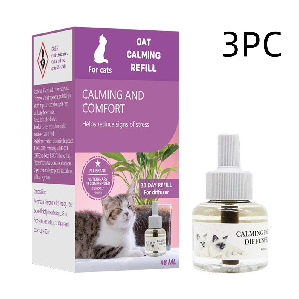 CozyPaws Pet Calming Pheromone Diffuser – Anxiety & Stress Relief for Cats & Dogs