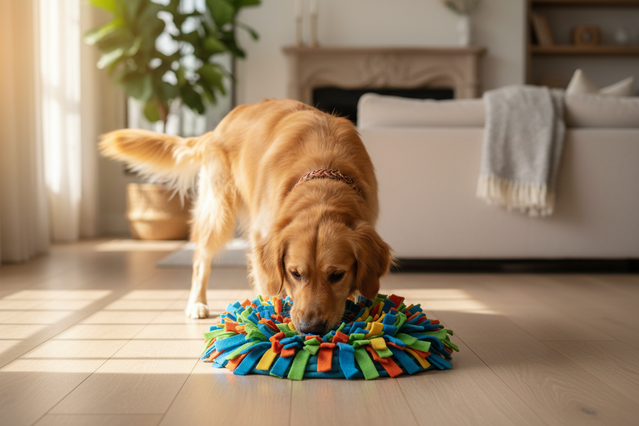 CozyPaws Snuffle Mat for Dogs – Slow Feeder & Brain Enrichment Pad - CozyPaws